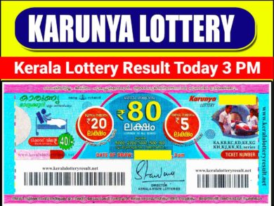 Kerala Lottery Result
